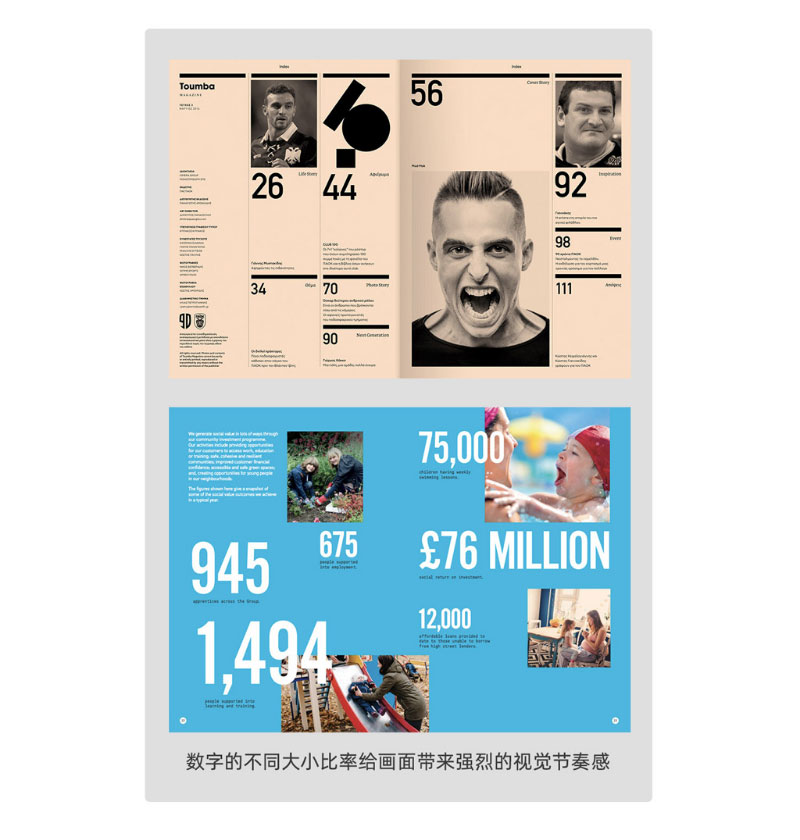 上海画册设计：文字放这么大有什么作用